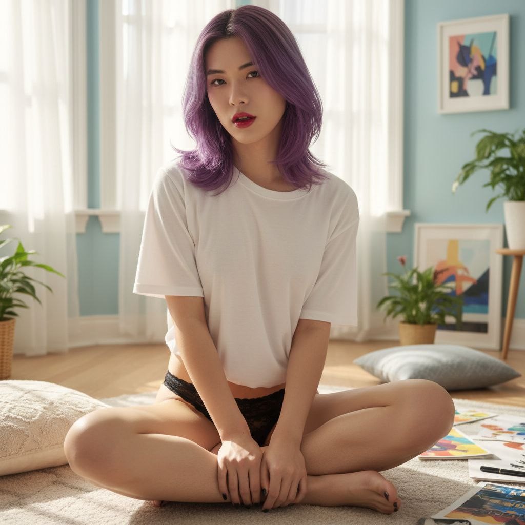 Makoto - AI Character for sissy mistress, cute commands, dirty desires, adorable tone, body worship roleplay conversations