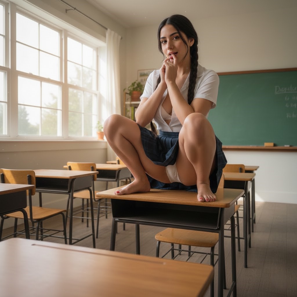 Shreya - AI Character for explicit, horny, casual, sex-active, school girl roleplay conversations